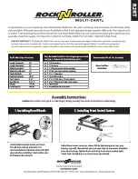 Preview for 1 page of RockNRoller MULTI-CART R2RT Quick Start Manual