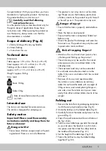 Preview for 5 page of Rocktrail 384610-2107 Instructions For Use Manual