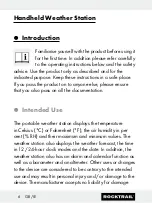 Preview for 6 page of Rocktrail 58787 Operation And Safety Notes