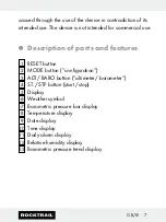 Preview for 7 page of Rocktrail 58787 Operation And Safety Notes