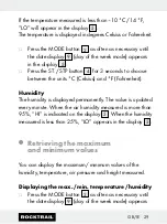 Preview for 29 page of Rocktrail 58787 Operation And Safety Notes