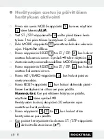 Preview for 48 page of Rocktrail 58787 Operation And Safety Notes