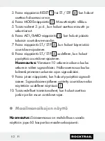 Preview for 52 page of Rocktrail 58787 Operation And Safety Notes