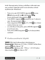 Preview for 55 page of Rocktrail 58787 Operation And Safety Notes