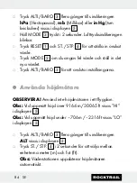 Preview for 84 page of Rocktrail 58787 Operation And Safety Notes