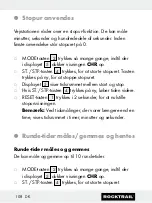 Preview for 108 page of Rocktrail 58787 Operation And Safety Notes