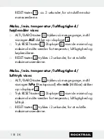 Preview for 118 page of Rocktrail 58787 Operation And Safety Notes