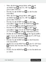 Preview for 134 page of Rocktrail 58787 Operation And Safety Notes