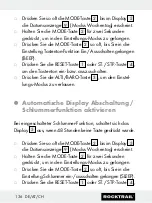 Preview for 136 page of Rocktrail 58787 Operation And Safety Notes