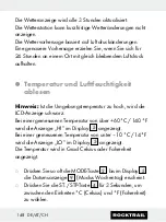 Preview for 148 page of Rocktrail 58787 Operation And Safety Notes