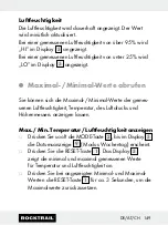 Preview for 149 page of Rocktrail 58787 Operation And Safety Notes