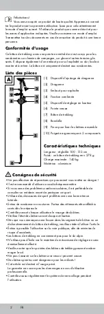 Preview for 2 page of Rocktrail 93677 Instructions For Use Manual