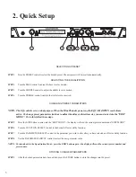 Preview for 6 page of Rocktron Blue Thunder User Manual