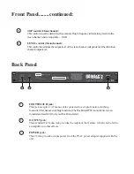 Preview for 6 page of Rocktron Gainiac 2 Operation Manual