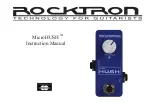 Rocktron MicroHUSH Instruction Manual preview