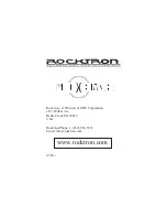 Предварительный просмотр 28 страницы Rocktron MIDI XChange Instruction Manual