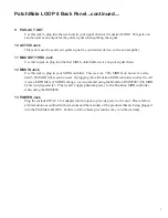 Preview for 7 page of Rocktron PatchMate LOOP 8 User Manual