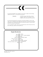 Preview for 2 page of Rocktron RA30DSP Instruction Manual