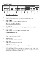 Preview for 4 page of Rocktron RA30DSP Instruction Manual