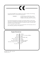 Preview for 2 page of Rocktron RA50DSP Instruction Manual