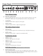 Preview for 4 page of Rocktron RA50DSP Instruction Manual