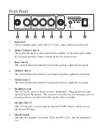 Preview for 4 page of Rocktron Rampage Bass 15 Instruction Manual