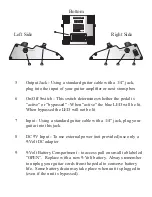 Предварительный просмотр 7 страницы Rocktron SONIC GLORY Instruction Manual