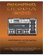 Rocktron UTOPIA G100 Manual preview