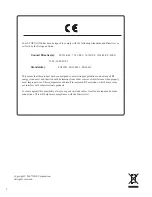 Preview for 2 page of Rocktron Utopia G300 User Manual