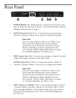 Preview for 5 page of Rocktron Velocity 100LTD User Manual