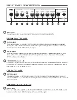 Preview for 4 page of Rocktron Velocity V15 User Manual