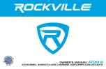 Preview for 1 page of Rockville ATOM 8 Owner'S Manual