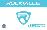 Preview for 1 page of Rockville DB Marine Series Owner'S Manual