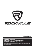 Rockville DMX-WTR Owner'S Manual preview