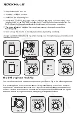 Preview for 8 page of Rockville Power Gig RPG122K Owner'S Manual