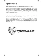 Preview for 2 page of Rockville RDP711 User Manual