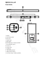 Предварительный просмотр 4 страницы Rockville ROCKBAR Owner'S Manual