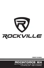 Preview for 1 page of Rockville ROCKFORCE W4 Owner'S Manual