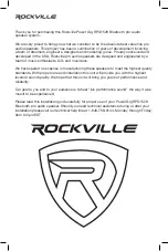 Preview for 2 page of Rockville RPG152K User Manual