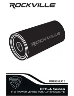 Rockville RTB-A Series Wiring Manual preview