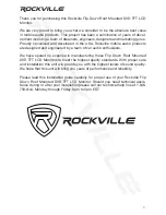 Preview for 2 page of Rockville RVD13-FD User Manual