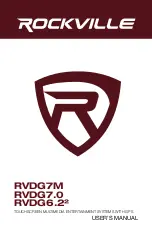 Preview for 1 page of Rockville RVDG6.2 User Manual