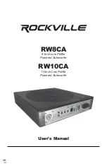 Preview for 1 page of Rockville RW10CA User Manual