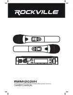 Preview for 1 page of Rockville RWM1203VH Owner'S Manual