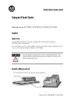 Предварительный просмотр 3 страницы Rockwell Automation 2711P-RC2 Installation Instructions Manual