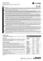 Rockwell Automation Allen-Bradley 1606-XLE120ED Installation Instructions preview