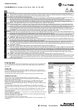 Preview for 1 page of Rockwell Automation Allen-Bradley 1606-XLE480ERL Installation Instructions