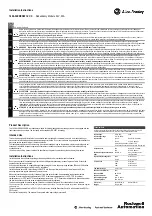 Preview for 1 page of Rockwell Automation Allen-Bradley 1606-XLERED20 Installation Instructions