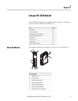 Предварительный просмотр 9 страницы Rockwell Automation Allen-Bradley 1769-ASCII User Manual