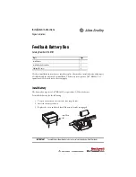 Rockwell Automation Allen-Bradley 2198-KTBT Installation Instructions предпросмотр